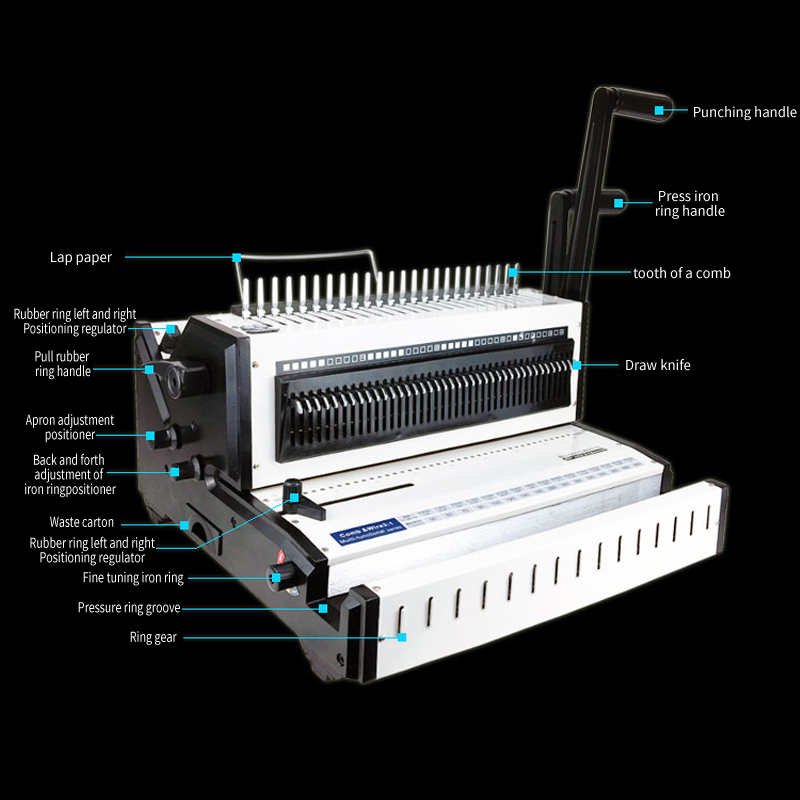 3 in 1 Binding  Machine Wire O - đánh giá và giá Binding Machine Comb