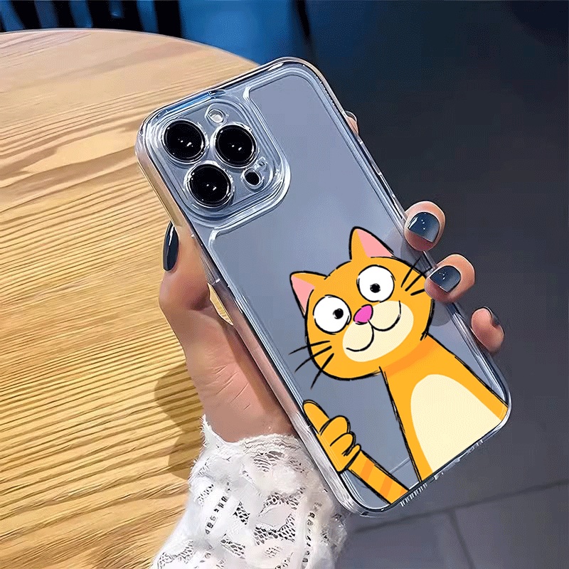 Cute Cartoon Orange Cat Phone  - đánh giá và giá Receipt Printer Thermal
