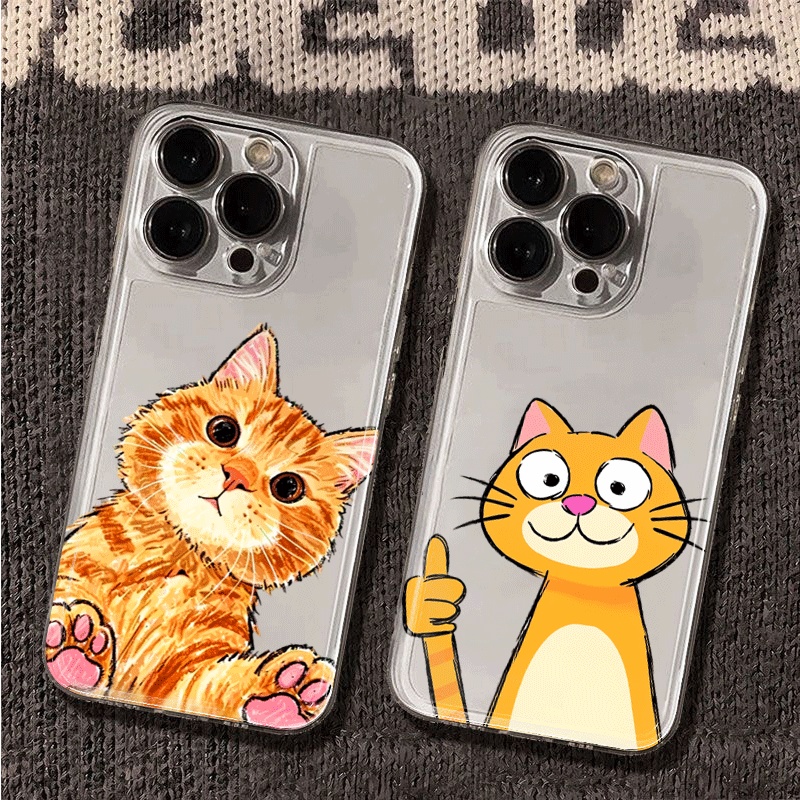 Cute Cartoon Orange Cat Phone  - đánh giá và giá Receipt Printer Thermal